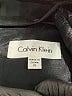 Calvin Klein 100% Polyester Black Trenchcoat Size 12 - photo 6