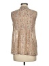 Fenn Wright Manson Tan Sleeveless Blouse Size M - photo 2
