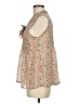 Fenn Wright Manson Tan Sleeveless Blouse Size M - photo 5