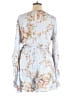 Oddi 100% Rayon Floral Blue Romper Size 1X - photo 2
