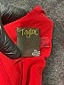 Taylor 100% Polyester Red Cocktail Dress Size 12 - photo 7