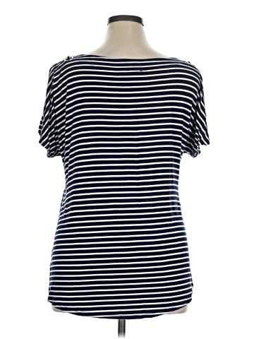 Cable & Gauge Short Sleeve Top (view 2)