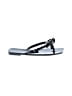 Wild Diva Black Flip Flops Size 6 - photo 1
