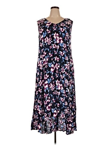 Woman Within Casual Dress (view 1)