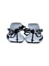 Wild Diva Black Flip Flops Size 6 - photo 2