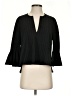 BCBGMAXAZRIA Black 3/4 Sleeve Blouse Size S - photo 1
