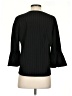 BCBGMAXAZRIA Black 3/4 Sleeve Blouse Size S - photo 2