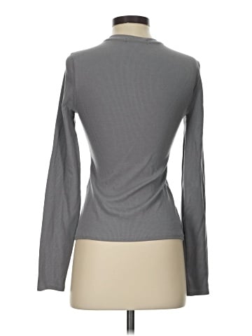 7 For All Mankind Long Sleeve Henley (view 2)