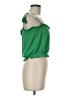 Topshop Green Sleeveless Blouse Size 8 - photo 4