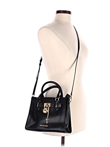 MICHAEL Michael Kors Leather Satchel (view 2)