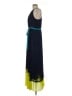 Max Studio 100% Polyester Color Block Blue Casual Dress Size M - photo 5