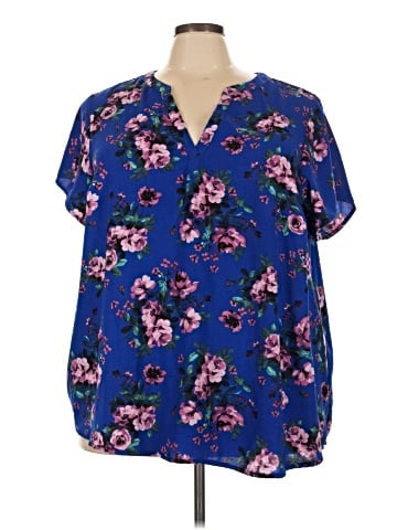 Torrid Short Sleeve Blouse (view 1)
