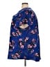Torrid 100% Polyester Floral Blue Short Sleeve Blouse Size 4X Plus (4) - photo 5