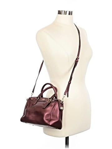 Coach Leather Satchel (view 2)