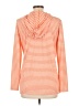 Eddie Bauer 100% Polyester Stripes Orange Long Sleeve Turtleneck Size L - photo 2