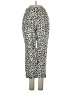 J.Crew Animal Print Silver Linen Pants Size 0 (petite) - photo 1