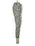 J.Crew Animal Print Silver Linen Pants Size 0 (petite) - photo 4