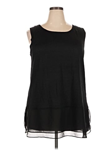Nic + Zoe Sleeveless Silk Top (view 1)