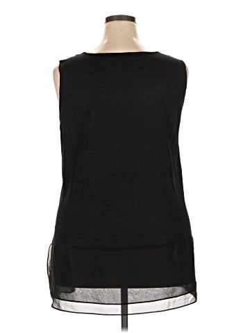 Nic + Zoe Sleeveless Silk Top (view 2)