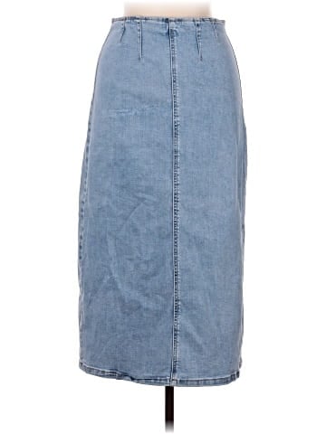 Stradivarius Denim Skirt (view 1)