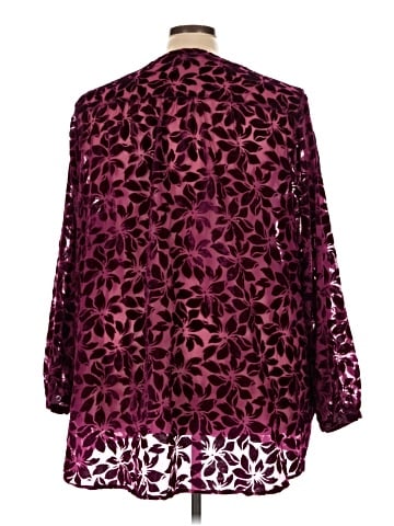 Torrid 3/4 Sleeve Blouse (view 2)