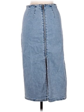 Stradivarius Denim Skirt (view 2)