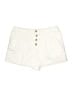 Lucky Brand 100% Cotton Solid Ivory Shorts Size 35 waist - photo 1