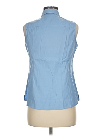 Foxcroft Sleeveless Button-Down Shirt (view 2)