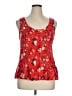 Torrid Red Sleeveless Blouse Size 1X Plus (1) - photo 1