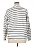 Maurices Stripes Silver Pullover Sweater Size 0X - photo 2