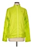 Asics 100% Polyester Solid Green Windbreaker Size L - photo 1