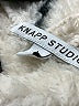 Knapp Studio 100% Polyester Argyle Ivory Coat Size L - photo 6