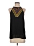 THML 100% Polyester Black Sleeveless Blouse Size S - photo 1