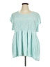 Torrid Teal Short Sleeve T-Shirt Size 5X Plus (6) - photo 1