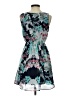 Iz Byer 100% Polyester Floral Teal Cocktail Dress Size XS - photo 2