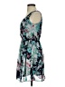 Iz Byer 100% Polyester Floral Teal Cocktail Dress Size XS - photo 5