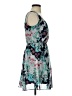 Iz Byer 100% Polyester Floral Teal Cocktail Dress Size XS - photo 4