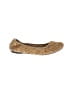 Hush Puppies Animal Print Gold Flats Size 10 - photo 1