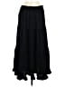 Max Studio 100% Polyester Solid Black Casual Skirt Size M - photo 1