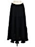 Max Studio 100% Polyester Solid Black Casual Skirt Size M - photo 2