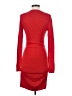 Express Solid Red Cocktail Dress Size XS - photo 2