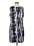 MICHAEL Michael Kors Graphic Black Casual Dress Size L - photo 1