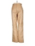 Babaton 100% Polyurethane Tan Casual Pants Size 2 - photo 2