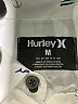 Hurley 100% Cotton Print Ivory Short Sleeve Button-Down Shirt Size 10 - 12 - photo 3