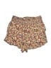 O'Neill 100% Viscose Floral Yellow Shorts Size M - photo 2