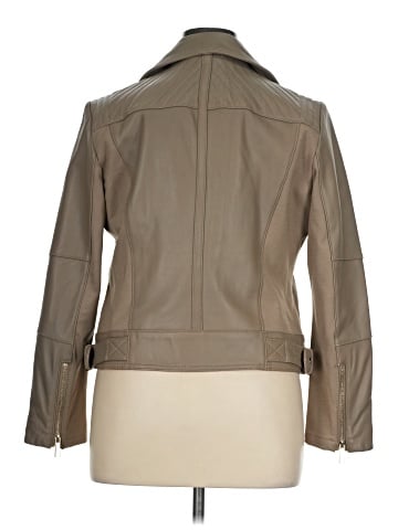 MICHAEL Michael Kors Leather Jacket (view 2)