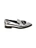 Tod's Metallic Silver Flats Size EU 38 1/2 - photo 1