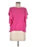 Evereve Pink Short Sleeve Top Size M - photo 1
