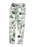 Justice Graphic Blue Casual Pants Size 12 - photo 2