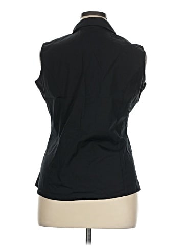 Riders by Lee Sleeveless Button-Down Shirt (view 2)